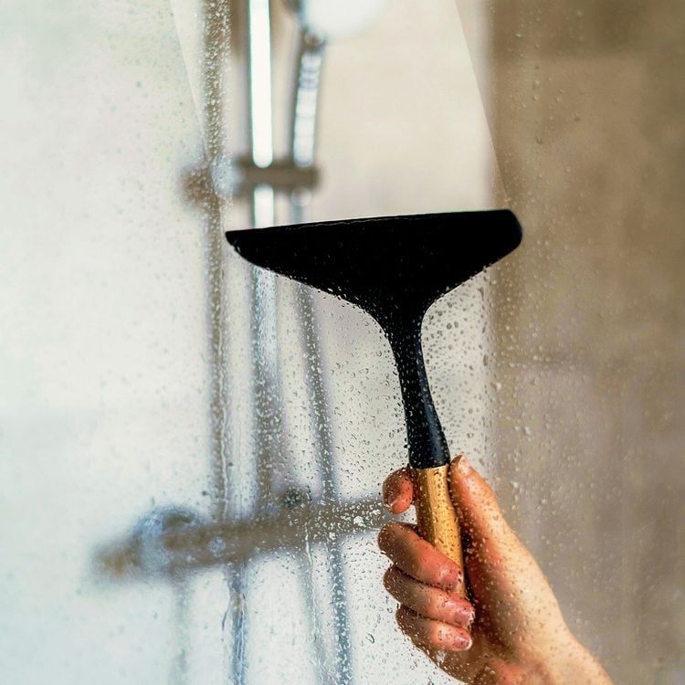 The Secret to Sparkling Shower Doors Is Hiding in Your Kitchen